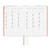 Hobonichi 2027 HON Light Hard Cover English Book - Yumi Kitagishi: White Cat and Rabbit’s Tea Room - A5 (January Start) - Pen Boutique Ltd