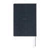 Hobonichi 2027 Light Hard Cover English Book - Slash (Navy) & HON Stamped - A5 (January Start) - Pen Boutique Ltd