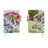 Hobonichi 2027 Cousin Cover - Yumi Kitagishi: White Cat Village - A5 - Pen Boutique Ltd