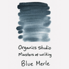Organics Studio Vintage Writing Ink Bottle - Blue Merle Blue/Gray-Pen Boutique Ltd