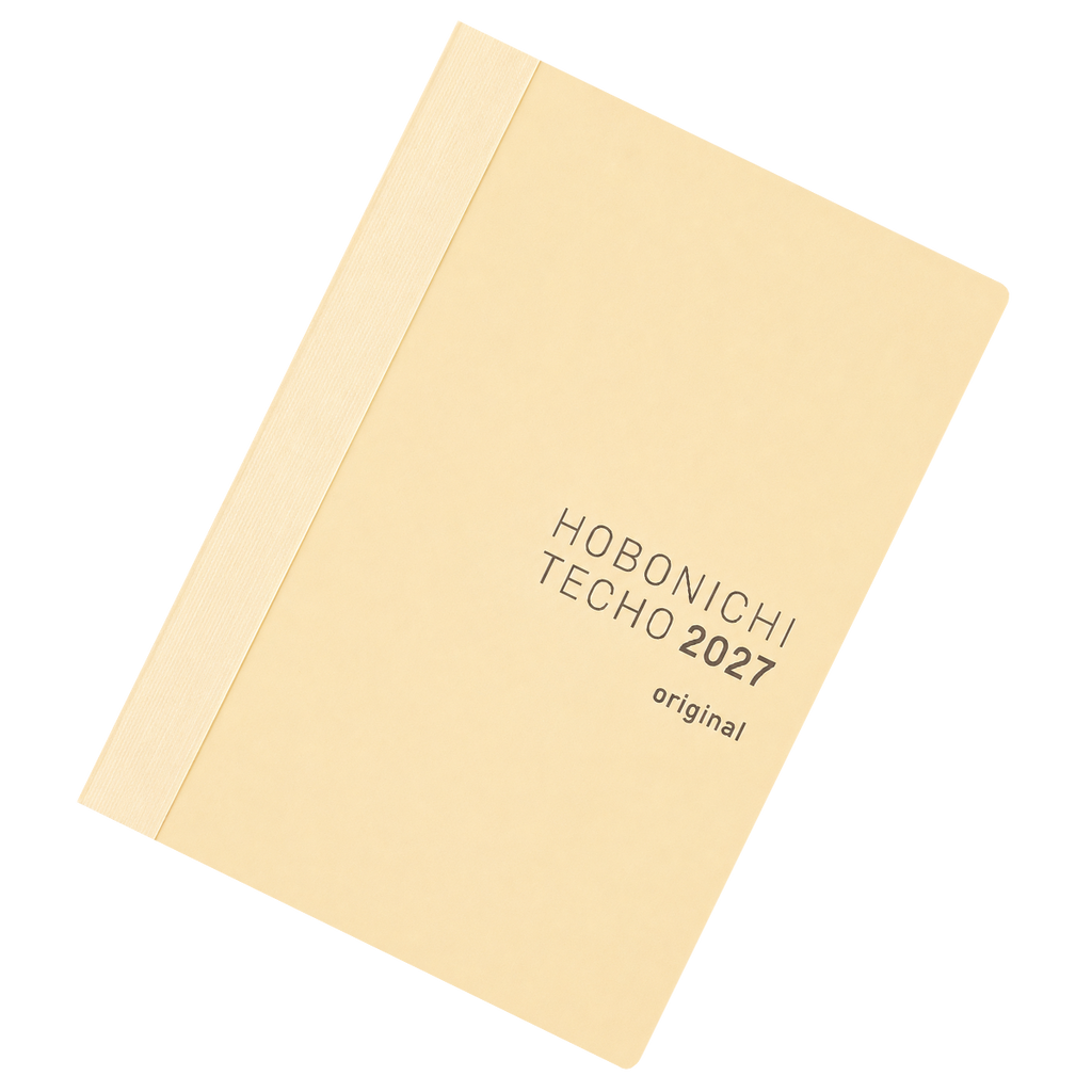 Hobonichi Techo 2027 Japanese Original Refill Book - A6 (Daily - January Start - Monday Start)-Pen Boutique Ltd