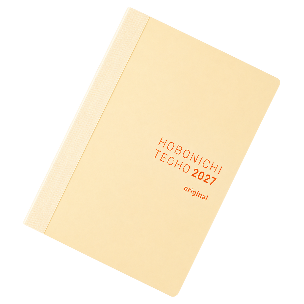Hobonichi Techo 2027 Japanese Original Refill Book - A6 (Daily - January Start - Sunday Start)-Pen Boutique Ltd