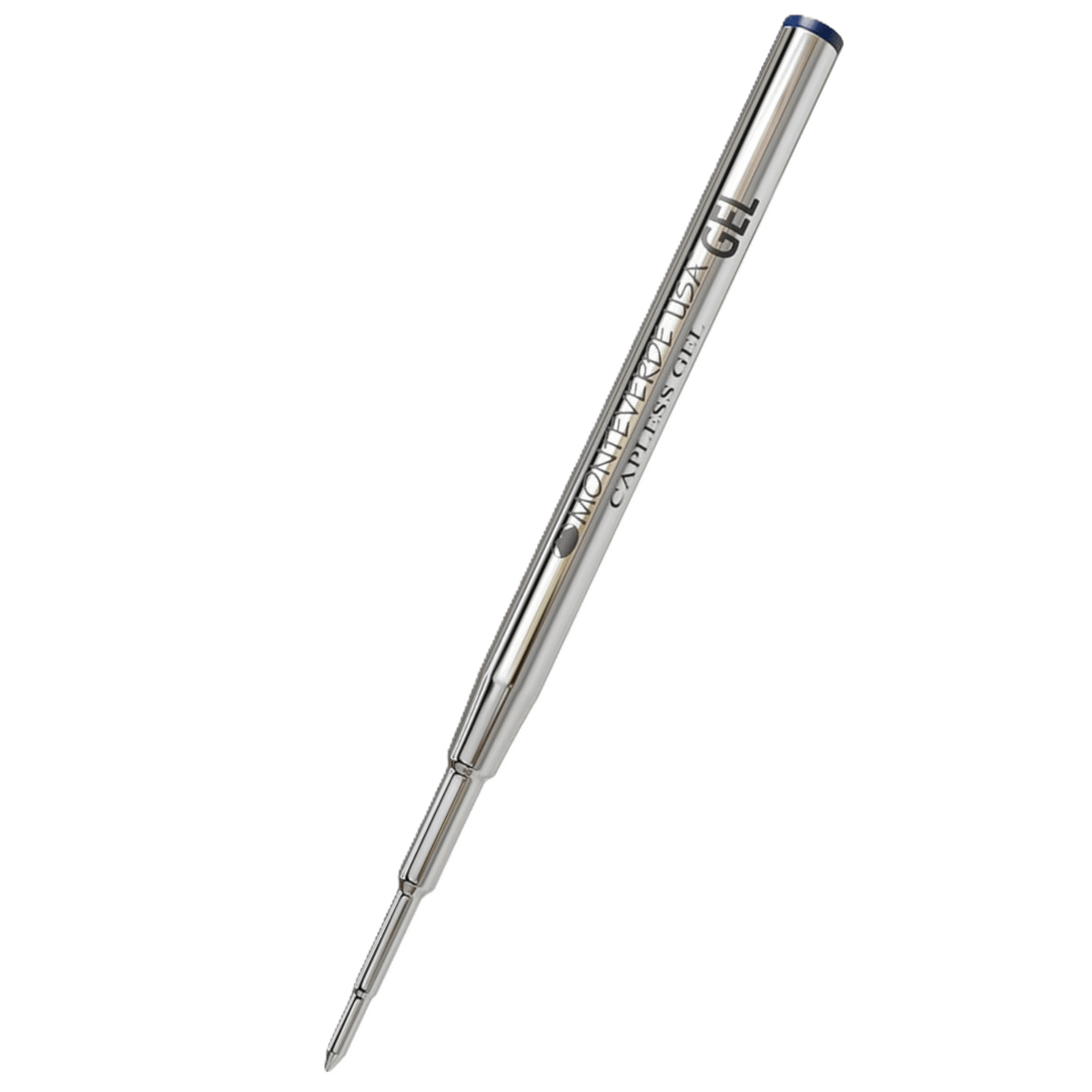 Monteverde Capless Gel Refill (to fit Montblanc) - Blue/Black - Broad Point (1/pack) - Pen Boutique Ltd