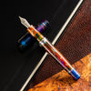 Delta Duna Fountain Pen - Limited Edition - Primary Manipulation 5.0 Holi Rang - Steel (Pen Boutique Exclusive)-Pen Boutique Ltd