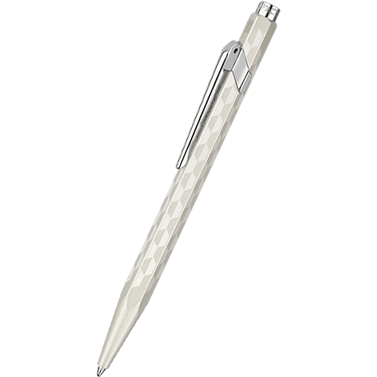 Caran d'Ache 849 Alpine Frost White Ballpoint Pen | Pen Boutique