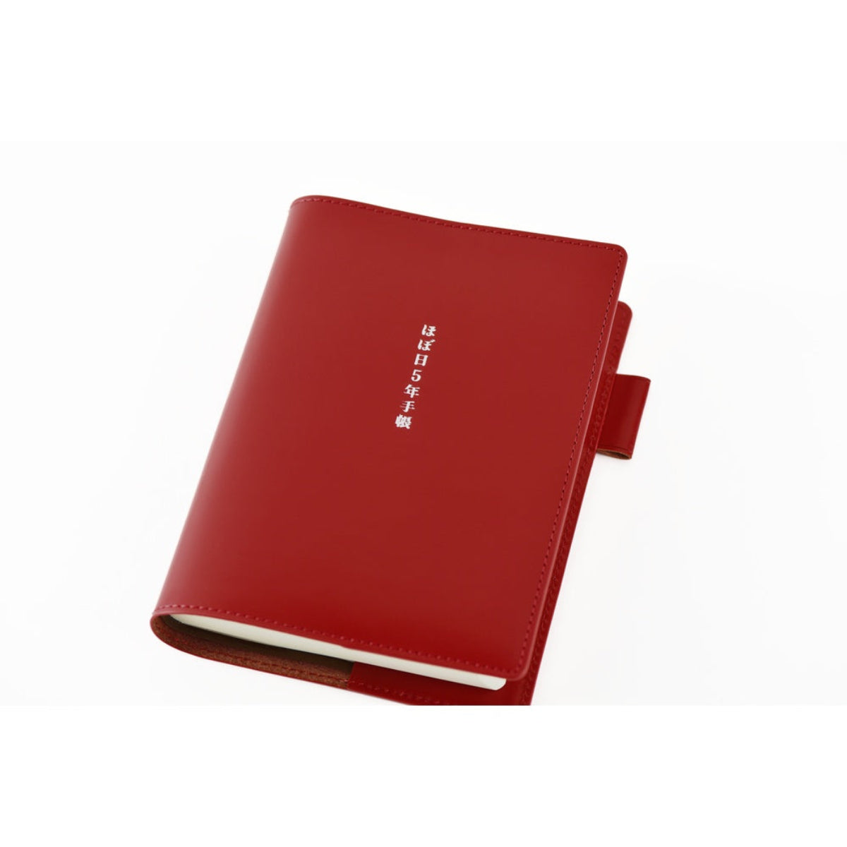 Hobonichi 5-Year Techo Leather Cover - Red - A6