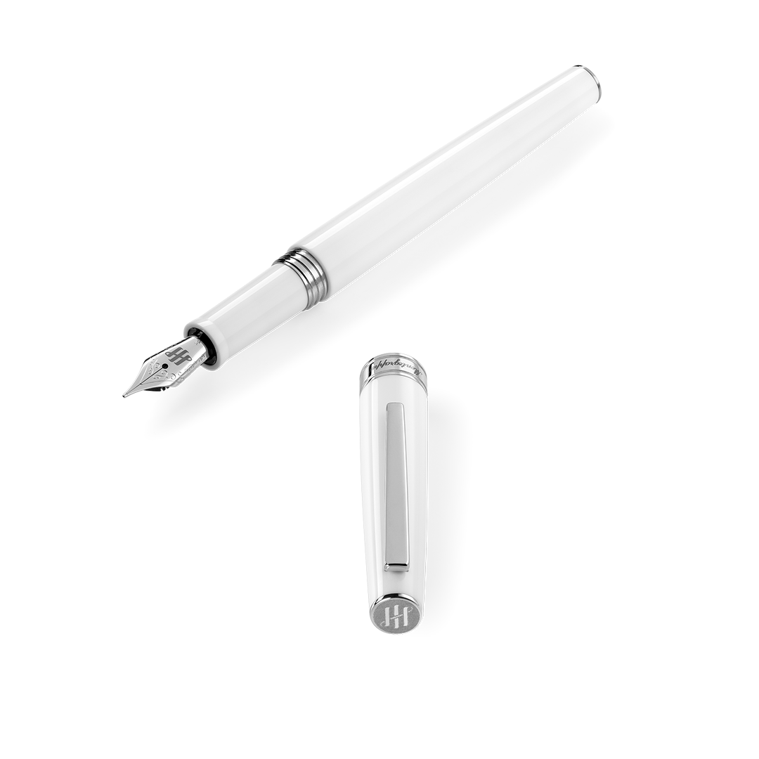 Pluma Estilográfica Montegrappa Armonia - Blanco Perla