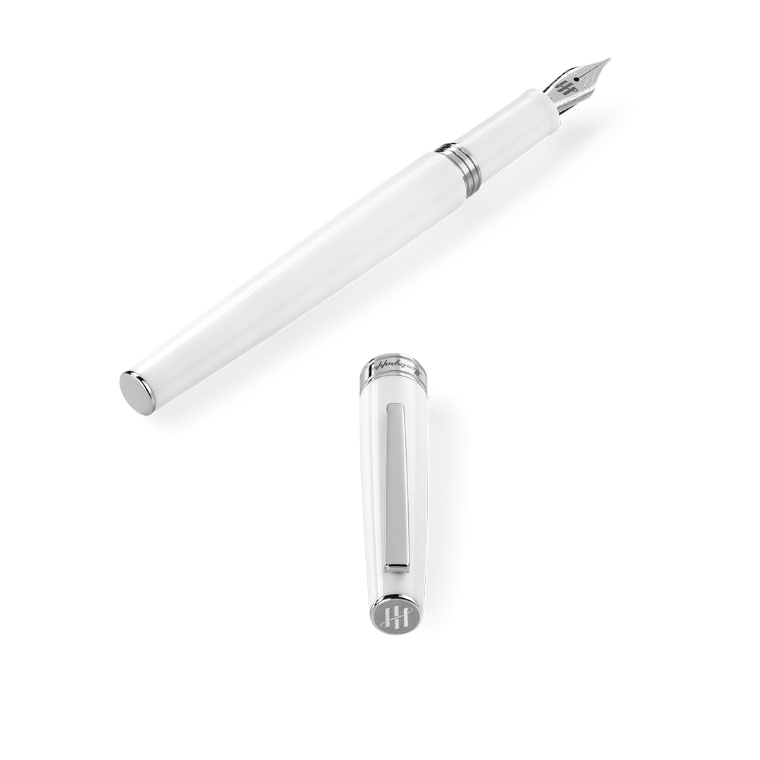 Pluma Estilográfica Montegrappa Armonia - Blanco Perla