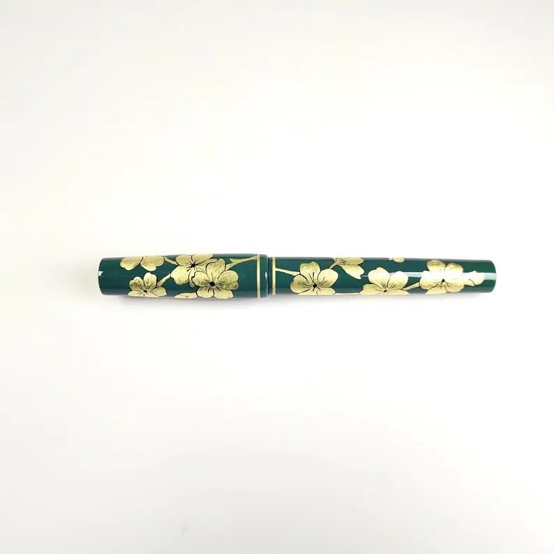 Zek Bespoke Series Fountain Pen - Varak (Flower Design) - Pen Boutique Ltd