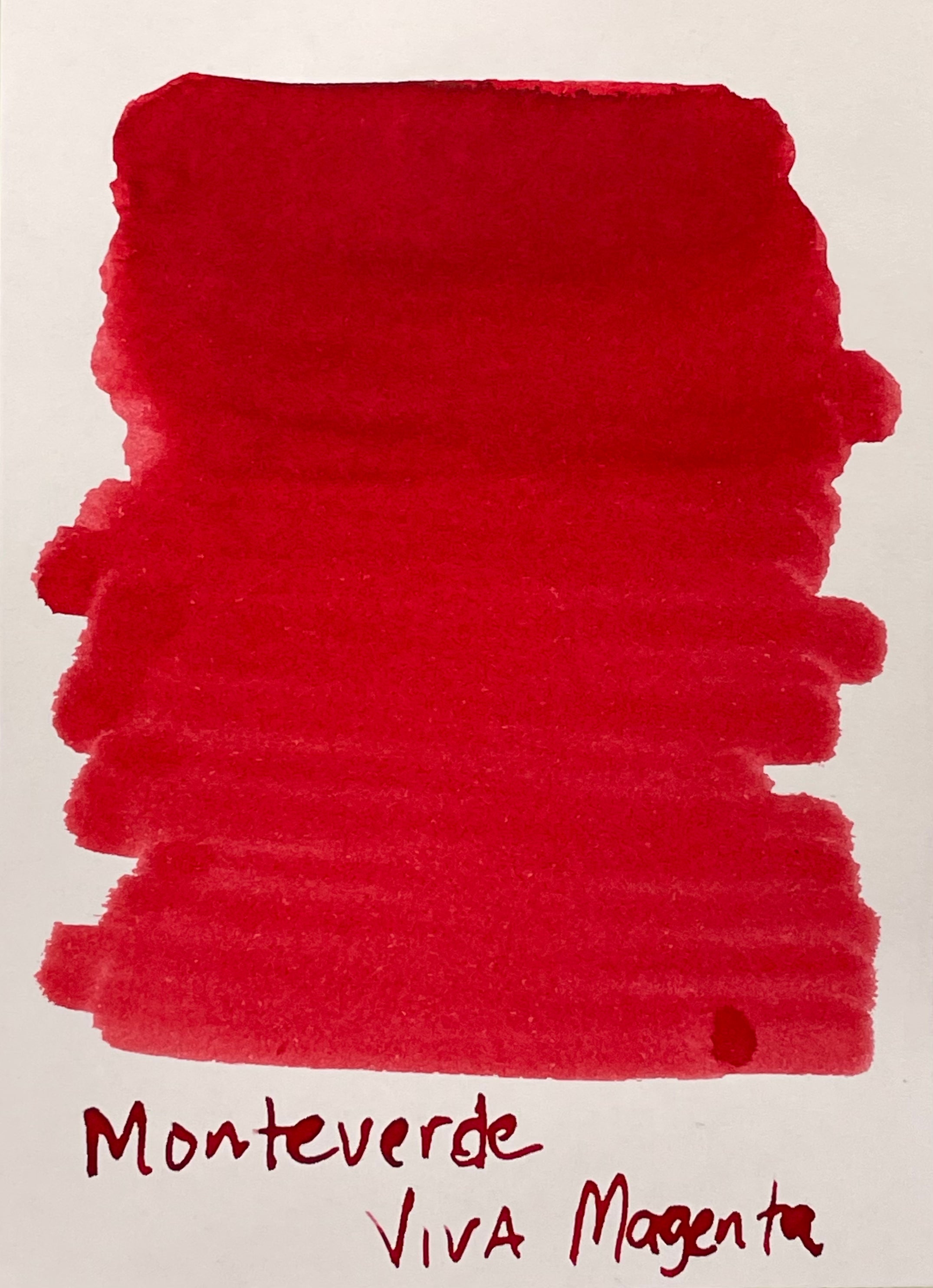 Ink Review: Monteverde Viva Magenta fountain pen ink — Inky