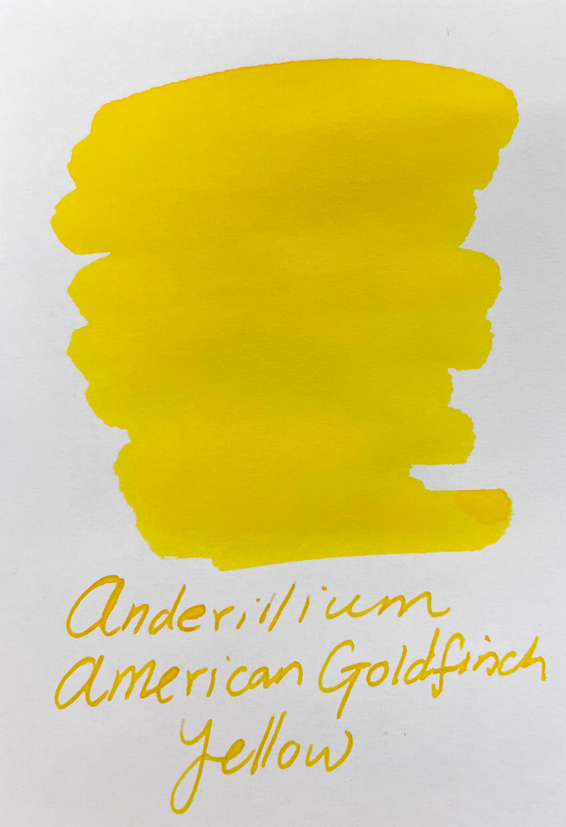 Anderillium Avian Ink - American Goldfinch Yellow - 1.5 oz-Pen Boutique Ltd
