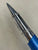 David Oscarson Rosetta Stone Rollerball Pen - Translucent Sapphire Blue and Opaque Black and Red Hard Enamel-Pen Boutique Ltd