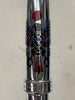 David Oscarson Rosetta Stone Rollerball Pen - Translucent Sapphire Blue and Opaque Black and Red Hard Enamel-Pen Boutique Ltd