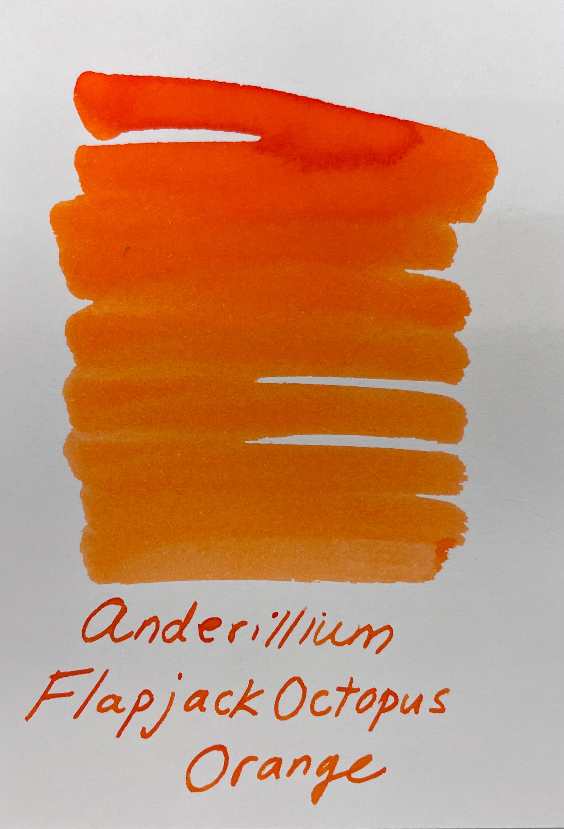 Anderillium Cephalopod Ink - Flapjack Octopus Orange - 1.5 oz-Pen Boutique Ltd