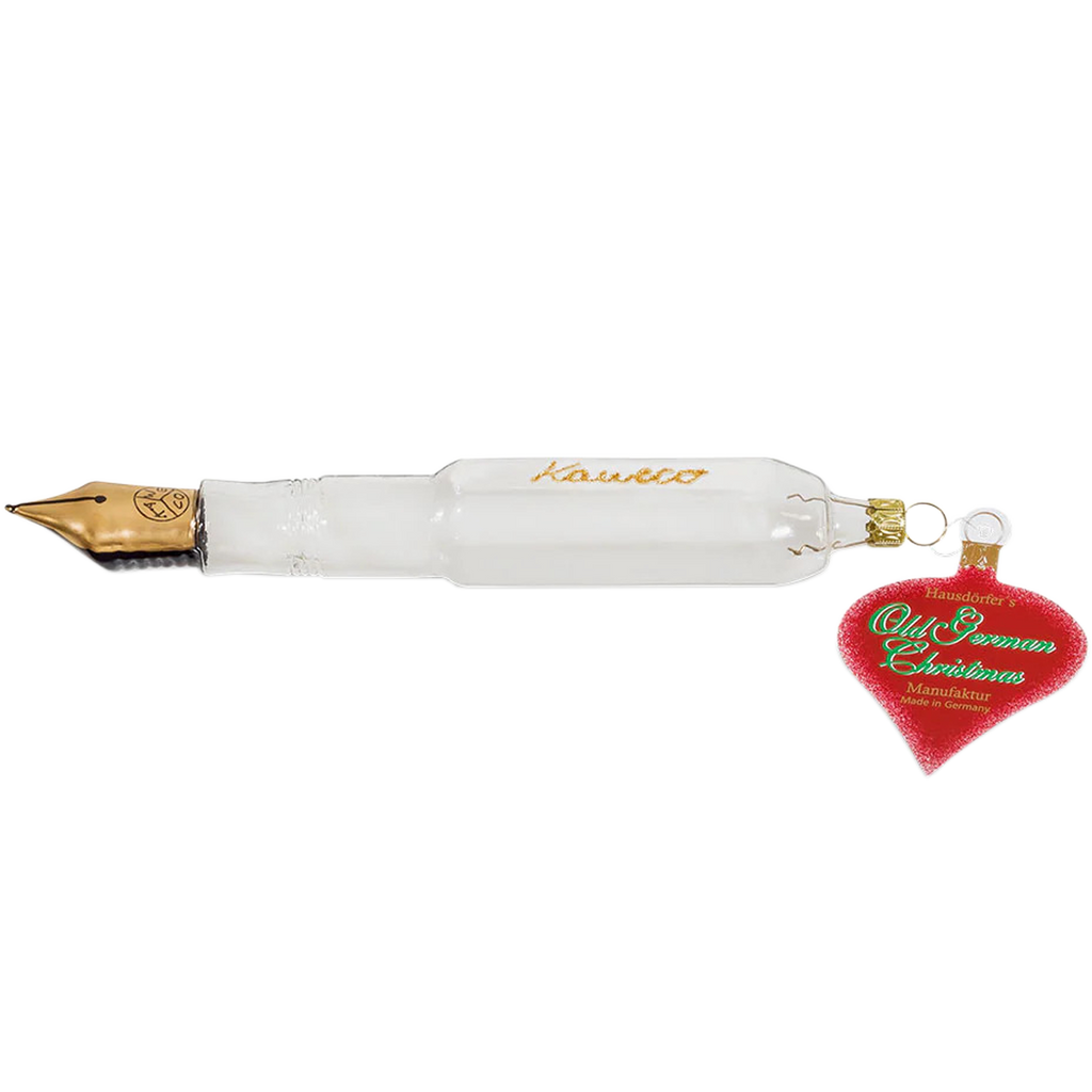 Kaweco Ornamental Glass Fountain Pen - Clear-Pen Boutique Ltd