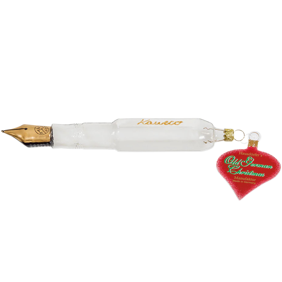 Kaweco Ornamental Glass Fountain Pen - Clear-Pen Boutique Ltd