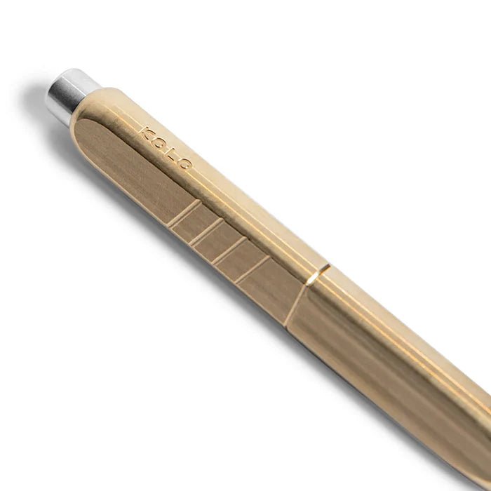 Kolo Tino Fountain Pen - Raw Brass