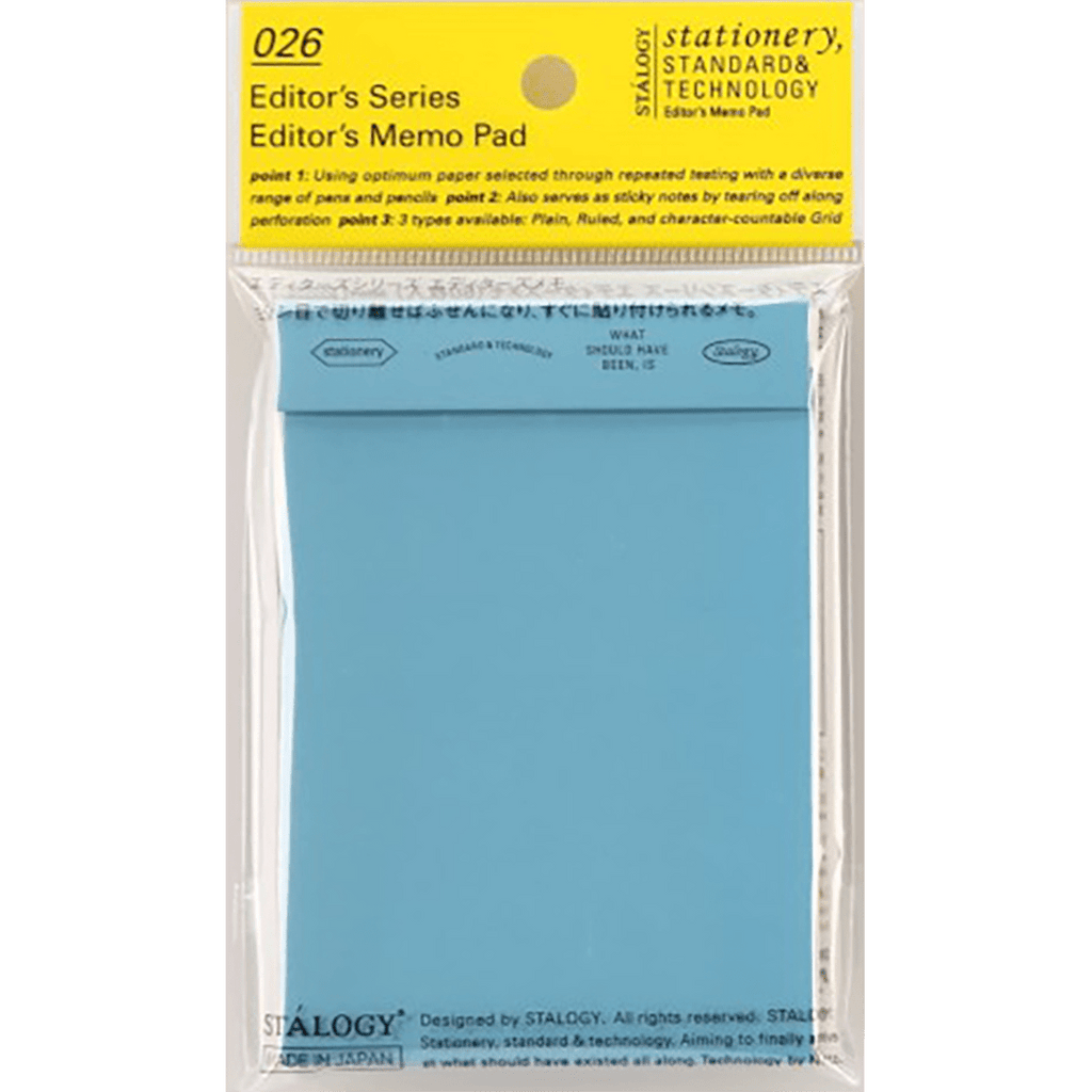 Stalogy Editors Memo Pad - Pen Boutique Ltd