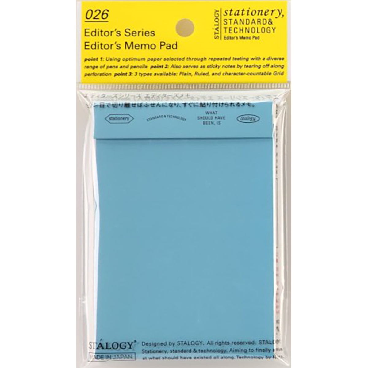 Stalogy Editors Memo Pad-Pen Boutique Ltd