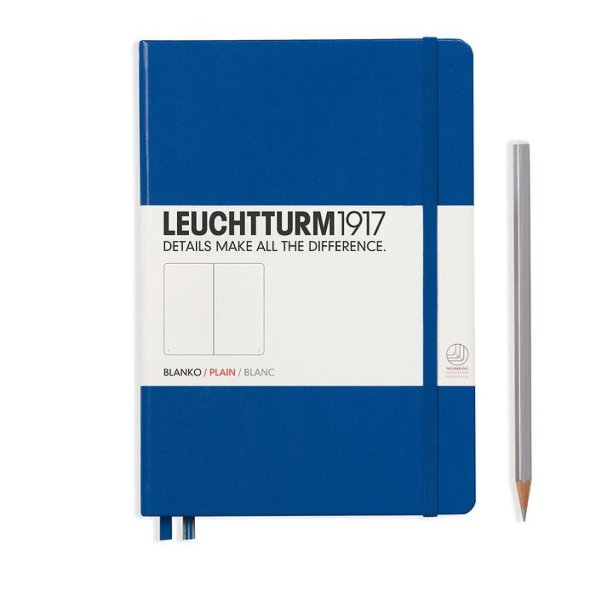 Leuchtturm 1917 Hardcover Notebook - A5 - Plain-Pen Boutique Ltd
