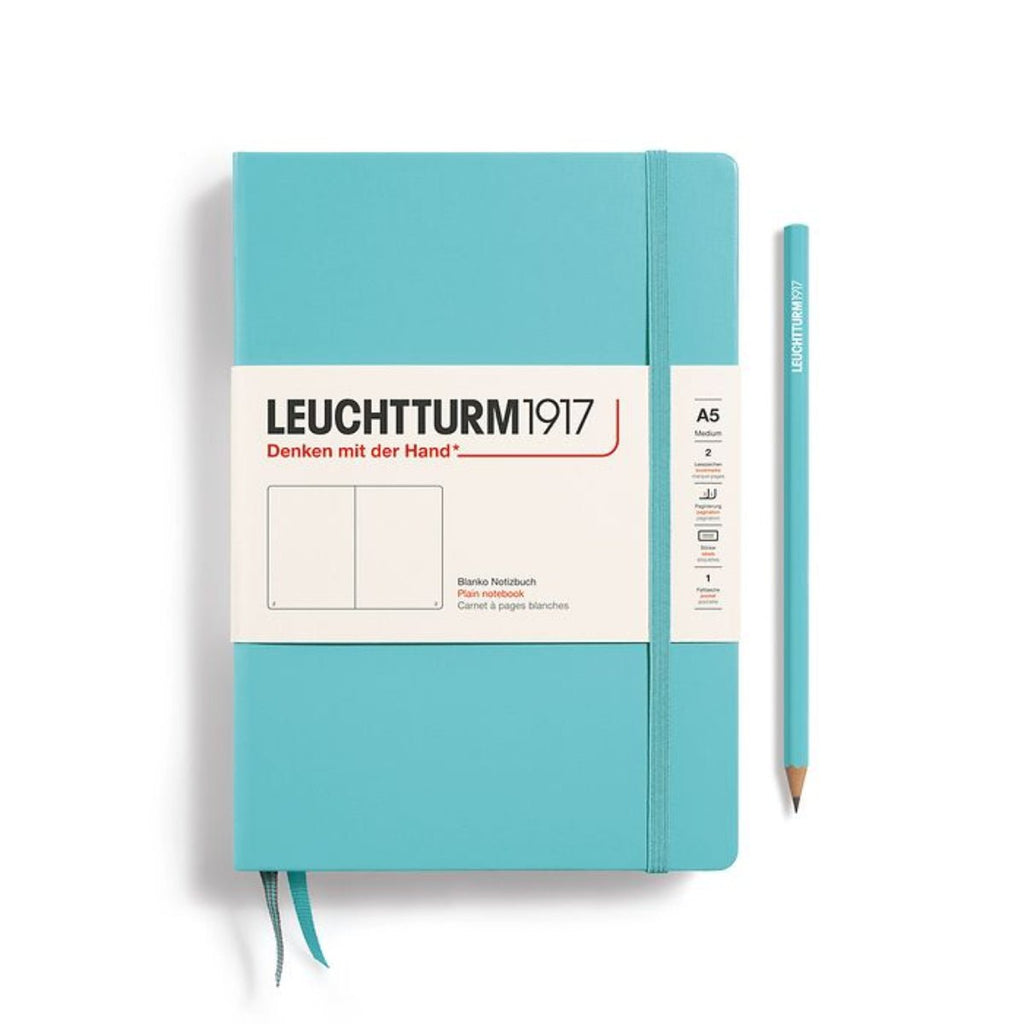 Leuchtturm 1917 Hardcover Notebook - A5 - Plain - Pen Boutique Ltd
