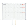 Hobonichi 2027 Light Hard Cover English Book - Slash (Navy) & HON Stamped - A6 (January Start) - Pen Boutique Ltd