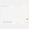 Hobonichi Techo 2027 English Planner Refill Book - A6 (Daily - January Start - Monday Start) - Pen Boutique Ltd