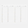 Hobonichi Techo 2027 English Planner Refill Book - A6 (Daily - January Start - Monday Start) - Pen Boutique Ltd