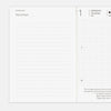Hobonichi Techo 2027 English Planner Refill Book - A6 (Daily - January Start - Monday Start) - Pen Boutique Ltd