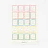 Hobonichi Frame Stickers for Dates-Pen Boutique Ltd