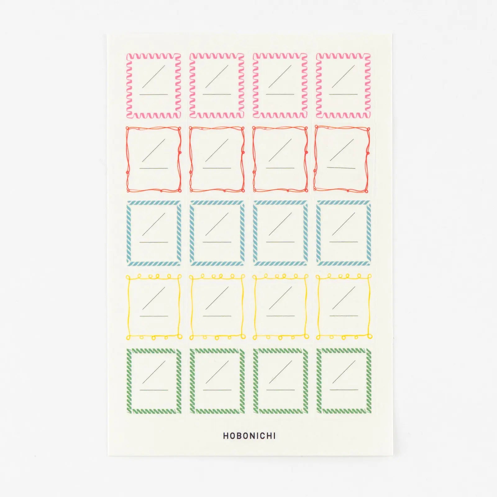 Hobonichi Frame Stickers for Dates-Pen Boutique Ltd