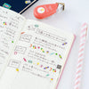 Plus x Hobonichi Deco Rush Tape Dispenser - Candy Dream - Pen Boutique Ltd