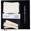 Monteverde Innova Rollerball Pen Notebook Set - Carbon Fiber - Gunmetal