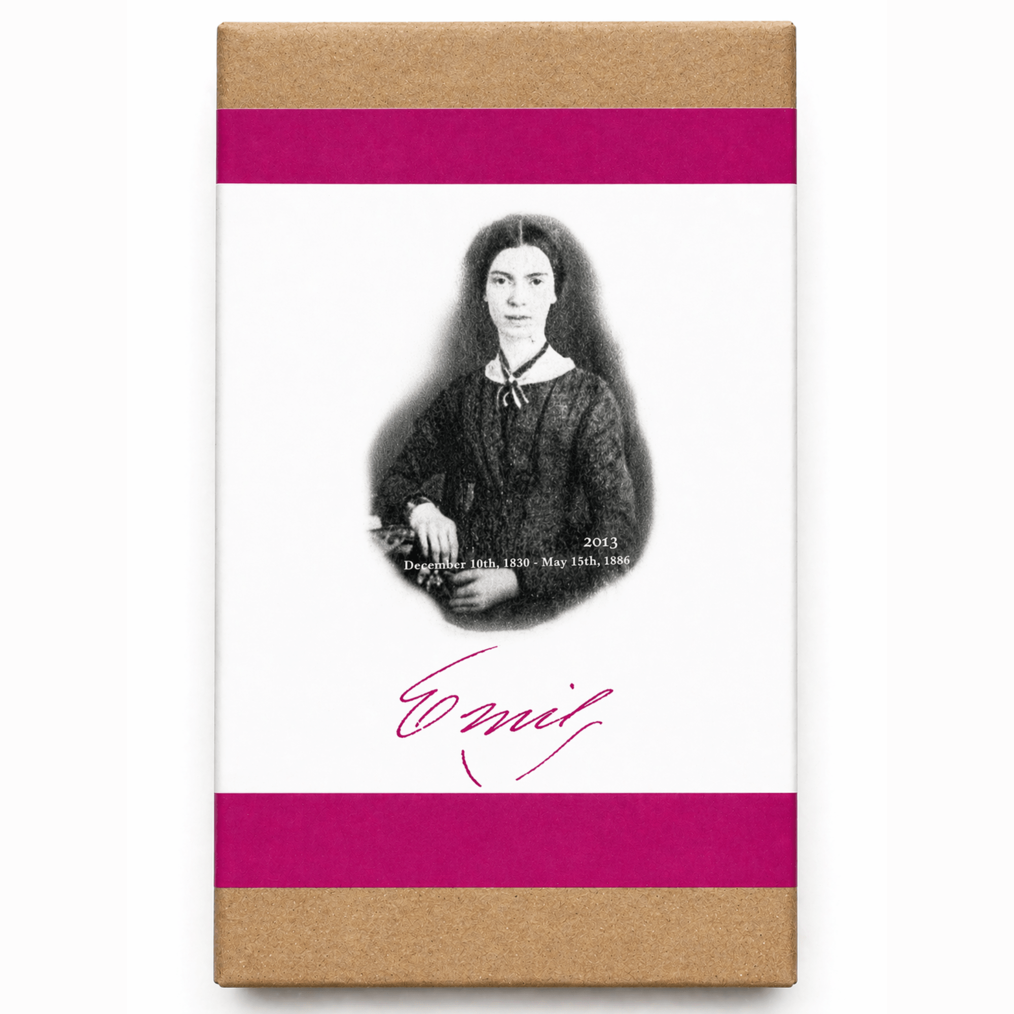 Organics Studio Writer Ink Bottle - Emily Dickinson BRIGHT Pink - Pen Boutique Ltd
