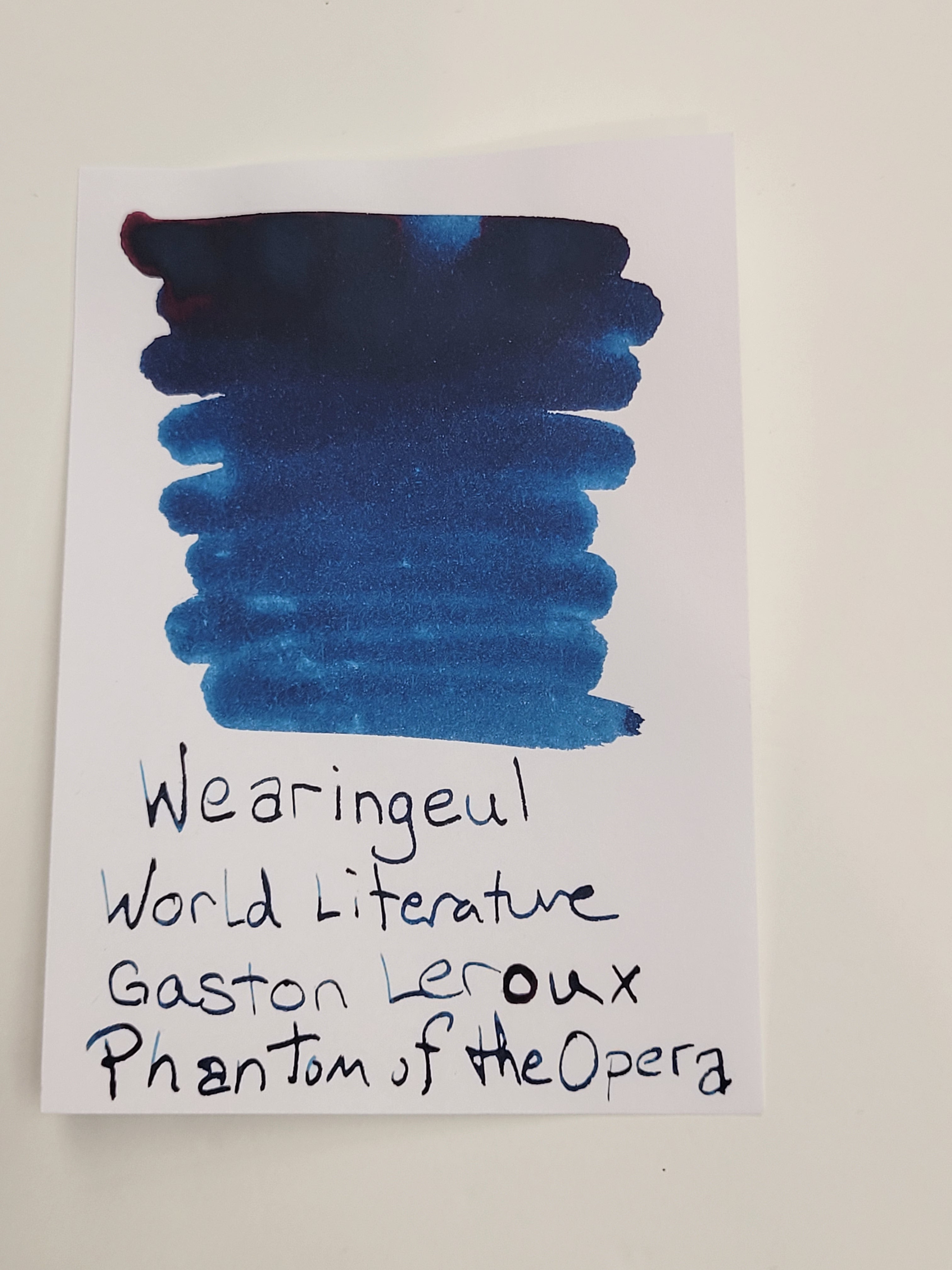 Wearingeul World Literature Ink Bottle - Gaston Leroux - Phantom of the Opera (30 ml) Wearingeul