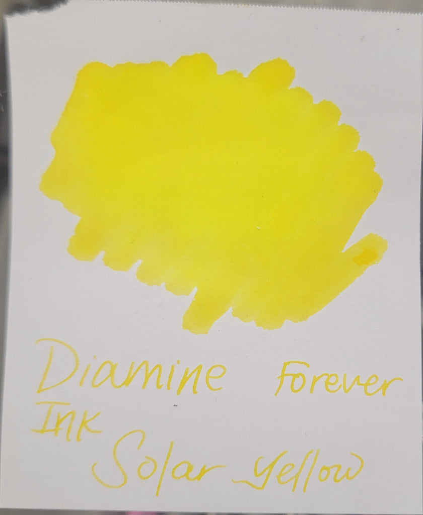 Diamine Forever Ink Bottle - Solar Yellow - 50 ml-Pen Boutique Ltd