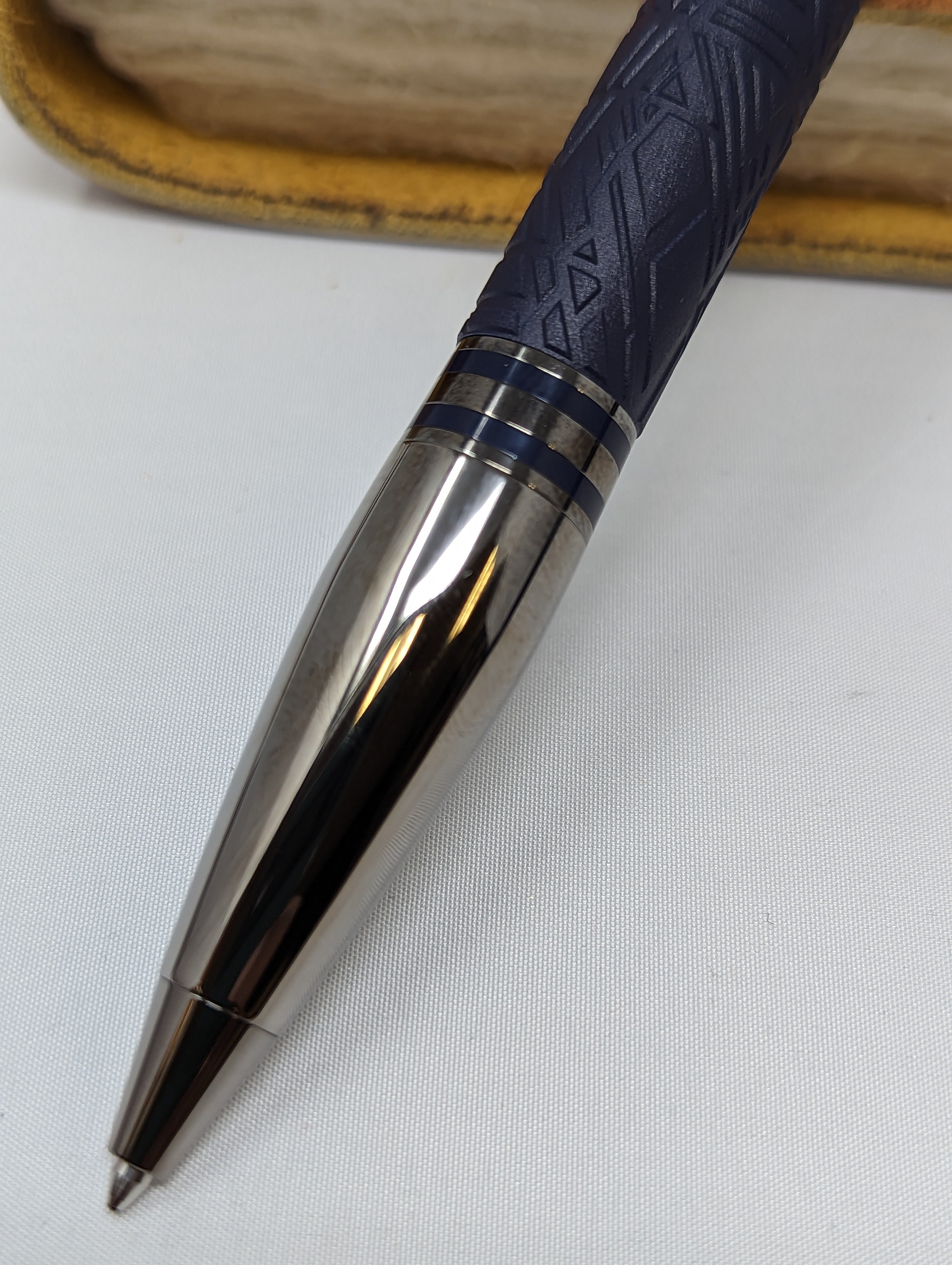 Montblanc Starwalker Ballpoint Pen - Doue - Space Blue Resin-Pen Boutique Ltd