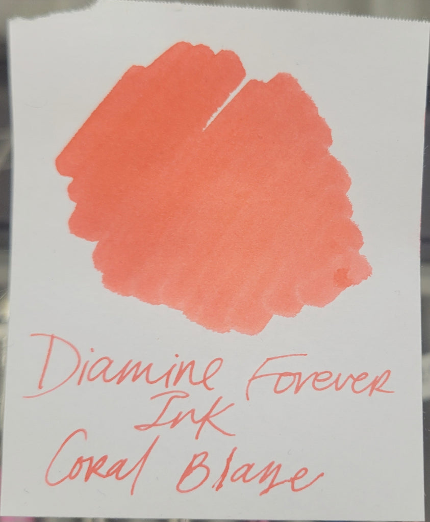 Diamine Forever Ink Bottle - Coral Blaze - 50 ml-Pen Boutique Ltd