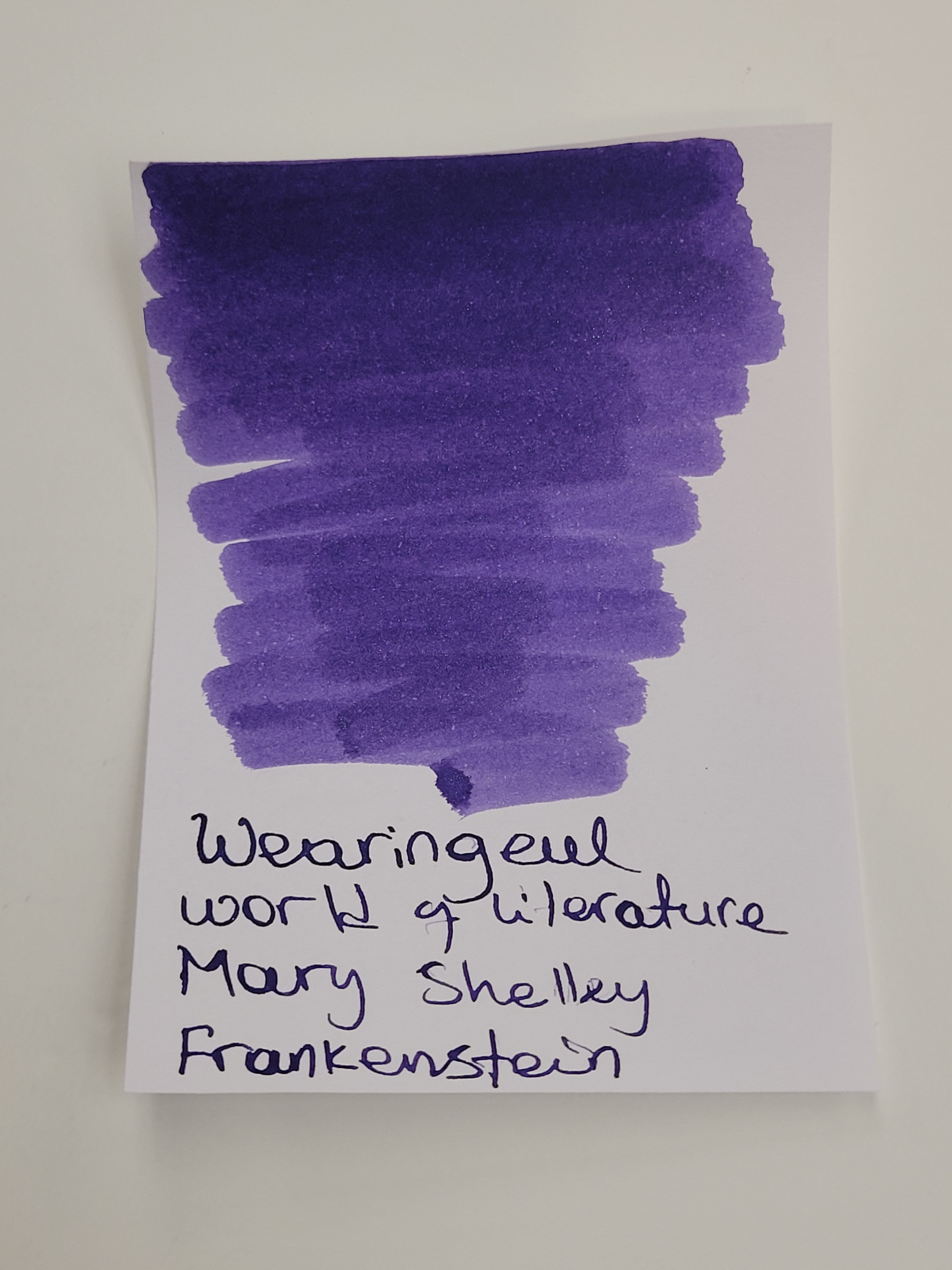 Wearingeul World Literature Ink Bottle - Mary Shelley - Frankenstein (30 ml) Wearingeul