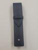 Montblanc Sartorial 1 Pen Pouch - Tweed Blue-Pen Boutique Ltd