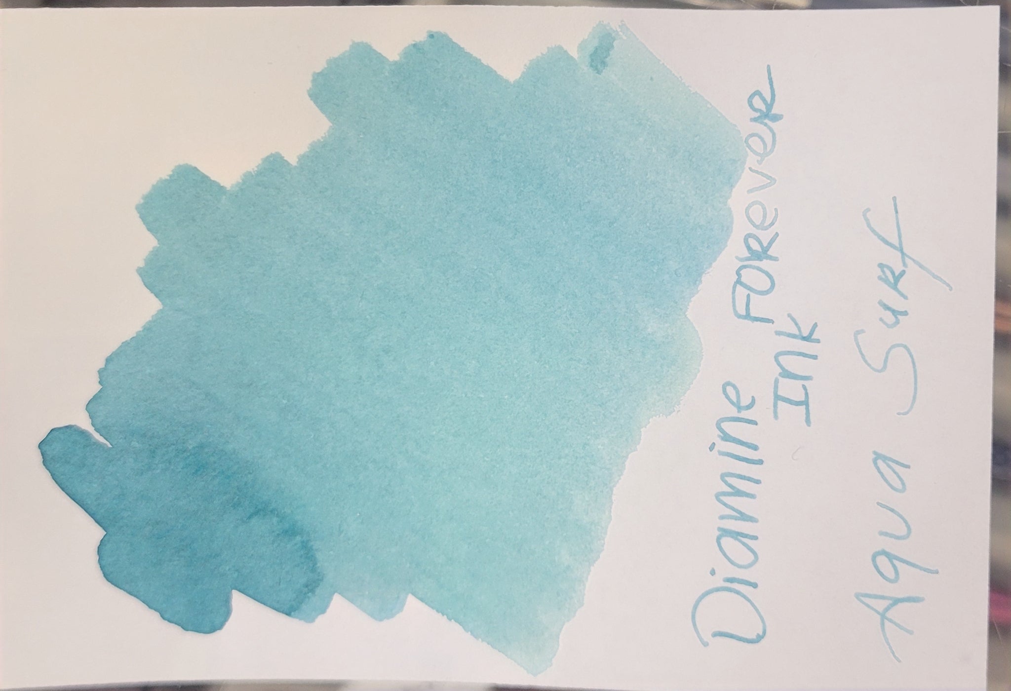 Diamine Forever Ink Bottle - Aqua Surf - 50 ml-Pen Boutique Ltd