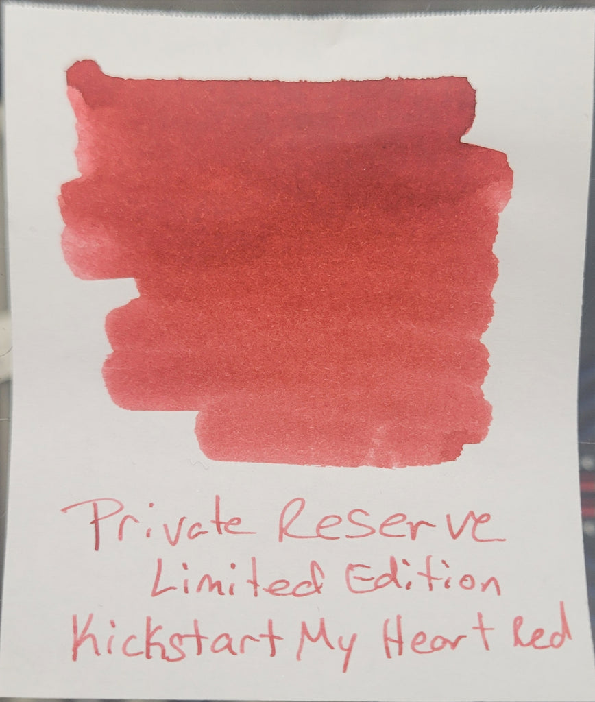 Private Reserve Ink Bottle - Kickstart My Heart Red - 60 ml (Limited Edition)-Pen Boutique Ltd