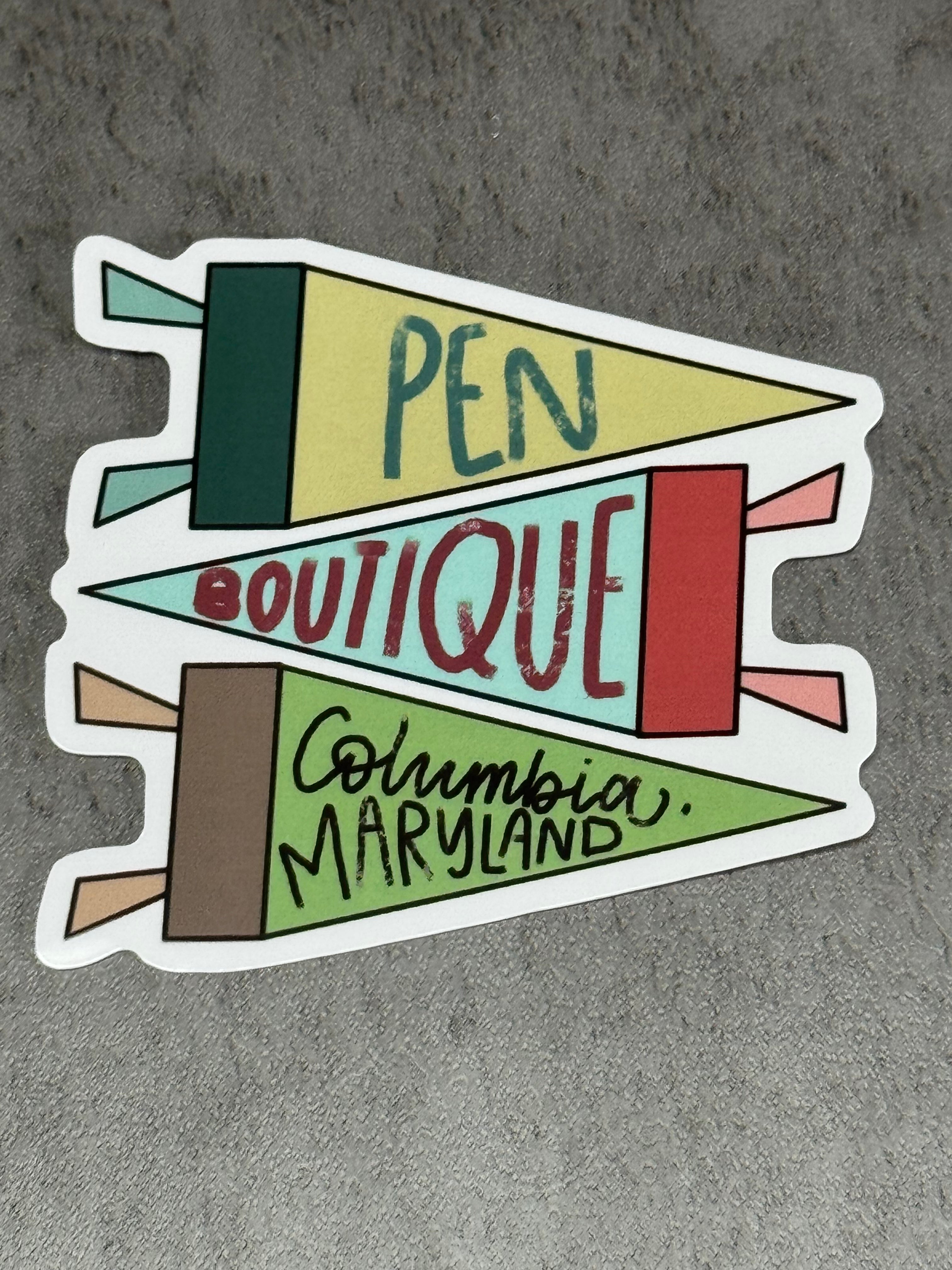 Pen Boutique Stickers-Pen Boutique Ltd