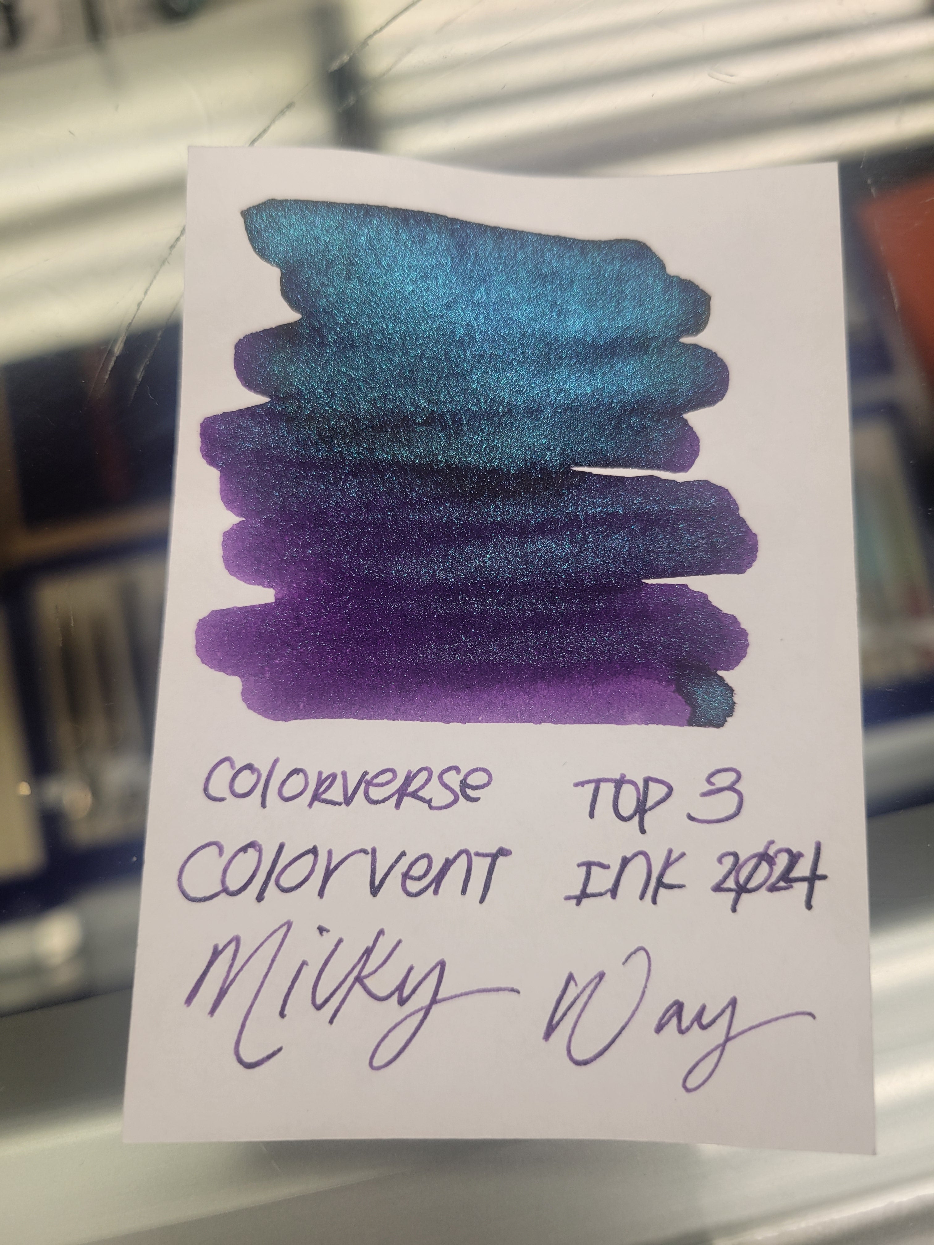 Colorverse Ink Bottle - Milky Way Glistening - 65ml-Pen Boutique Ltd