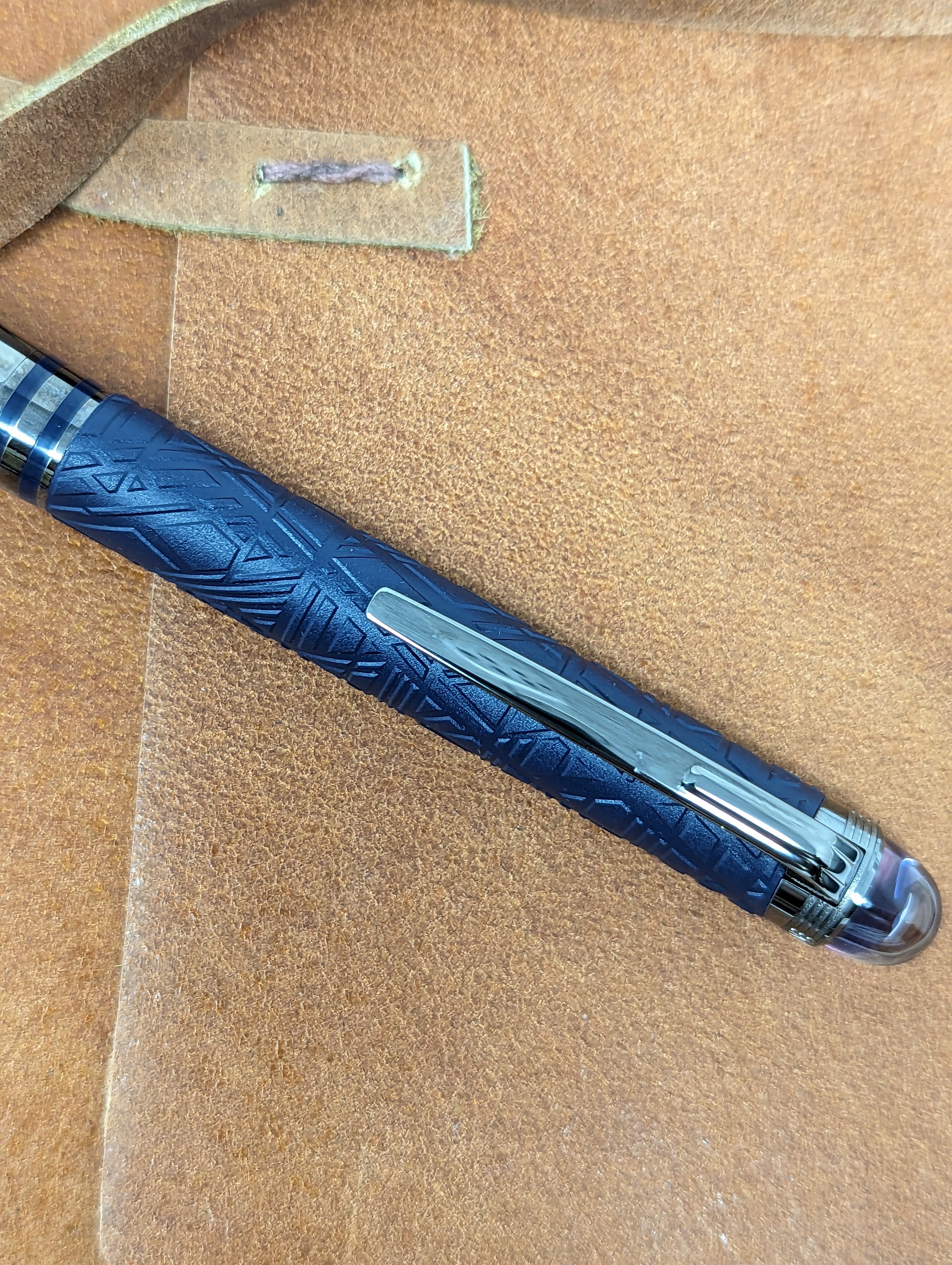 Montblanc Starwalker Ballpoint Pen - Doue - Space Blue Resin-Pen Boutique Ltd