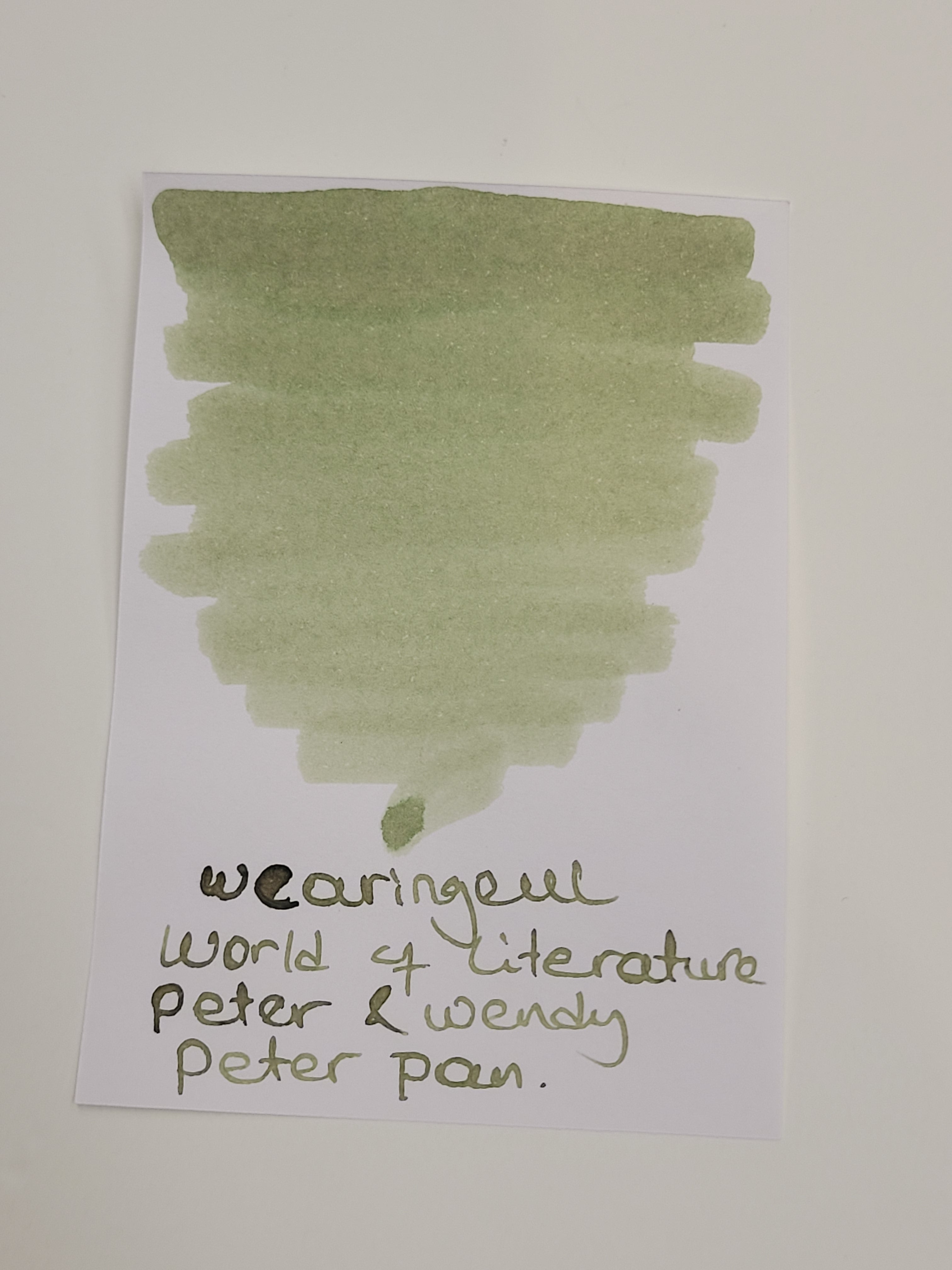 Wearingeul World Literature Ink Bottle - Peter Pan (30 ml) Wearingeul