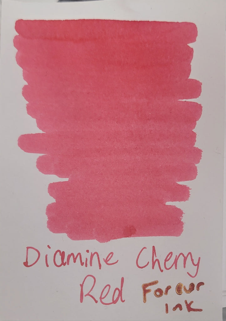 Diamine Forever Ink Bottle - Cherry Red - 50 ml-Pen Boutique Ltd