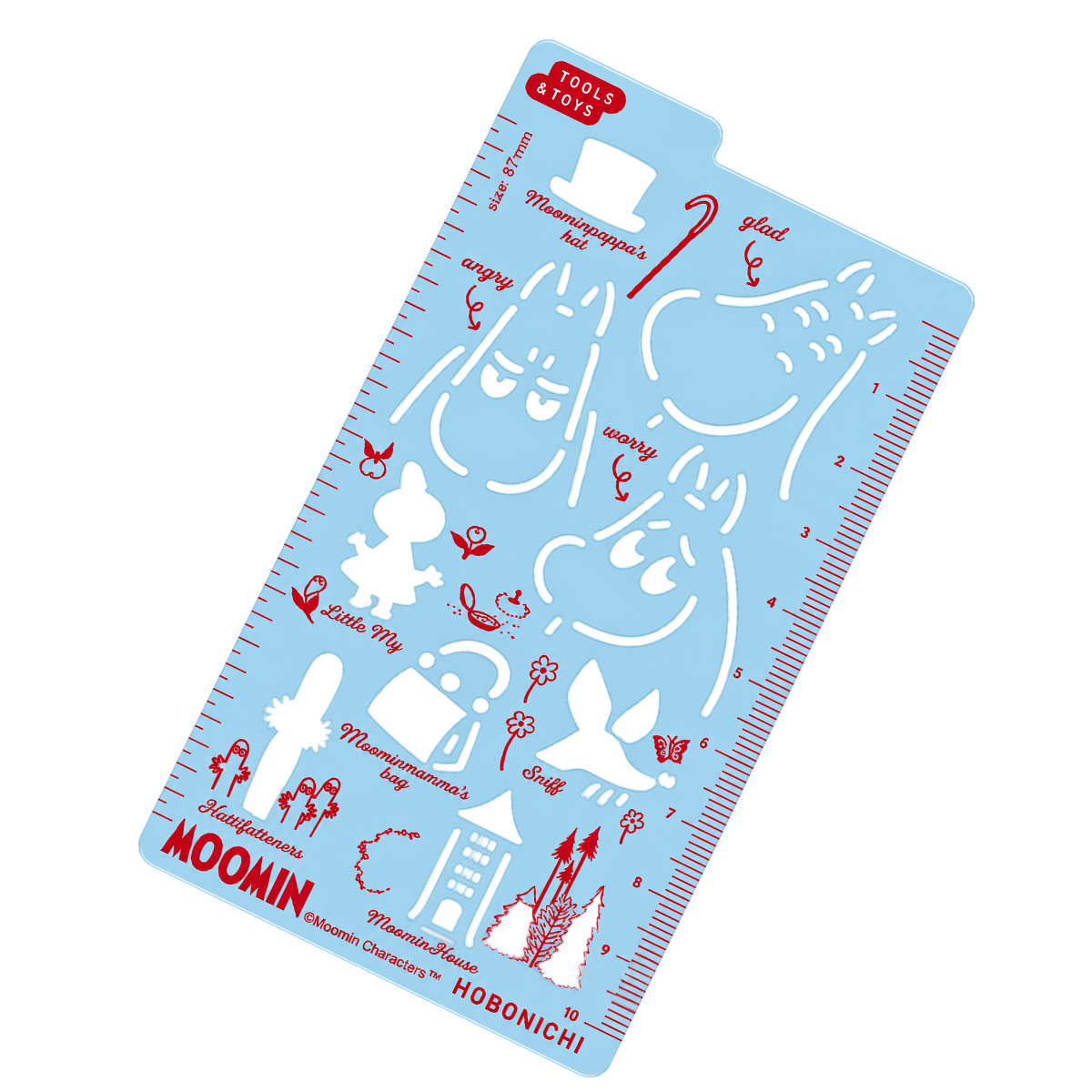 Hobonichi Stencil - Moomin-Pen Boutique Ltd