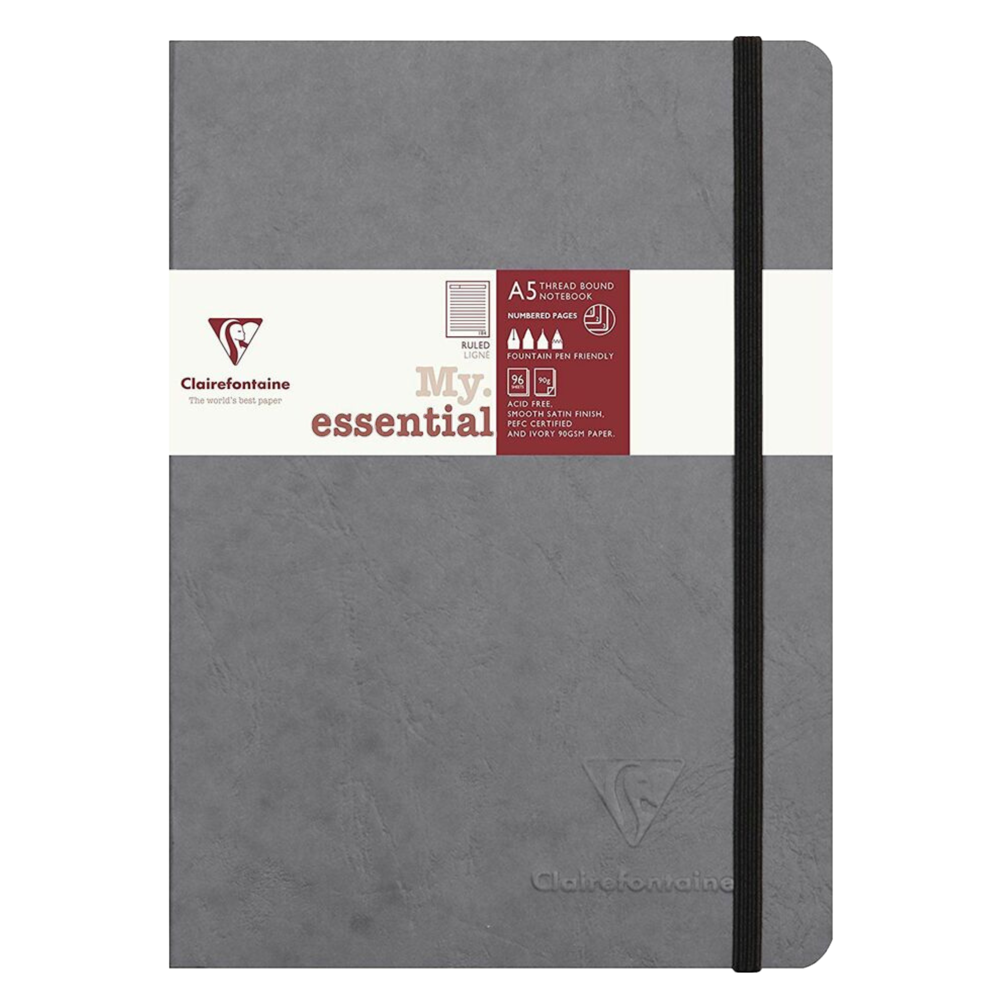 Clairefontaine My Essential Paginated Journal-Pen Boutique Ltd