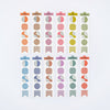 Hobonichi Bookmark-Style Foil-Pressed Stickers - TSUKI no IRO - Pen Boutique Ltd